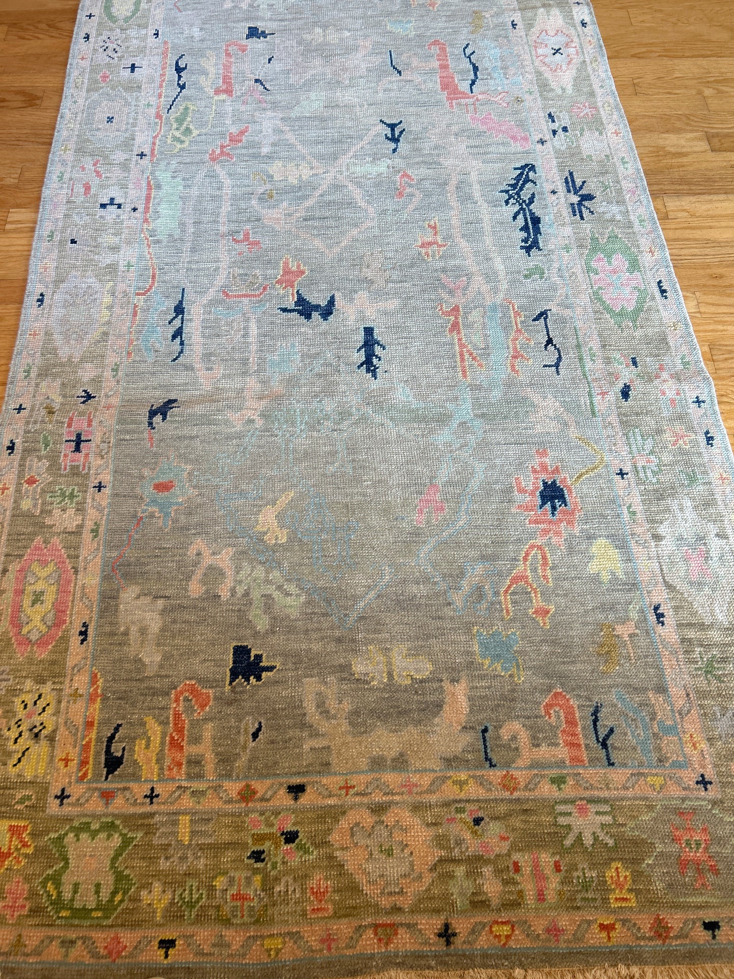 Indian Oushak - 4.10x15.9 - FA410262