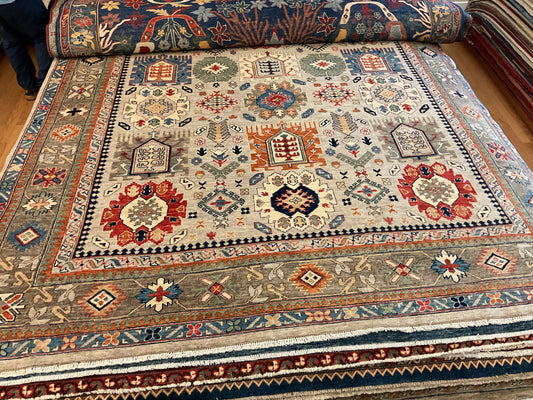 Afghan Oushak - 9x12.2 - 72675