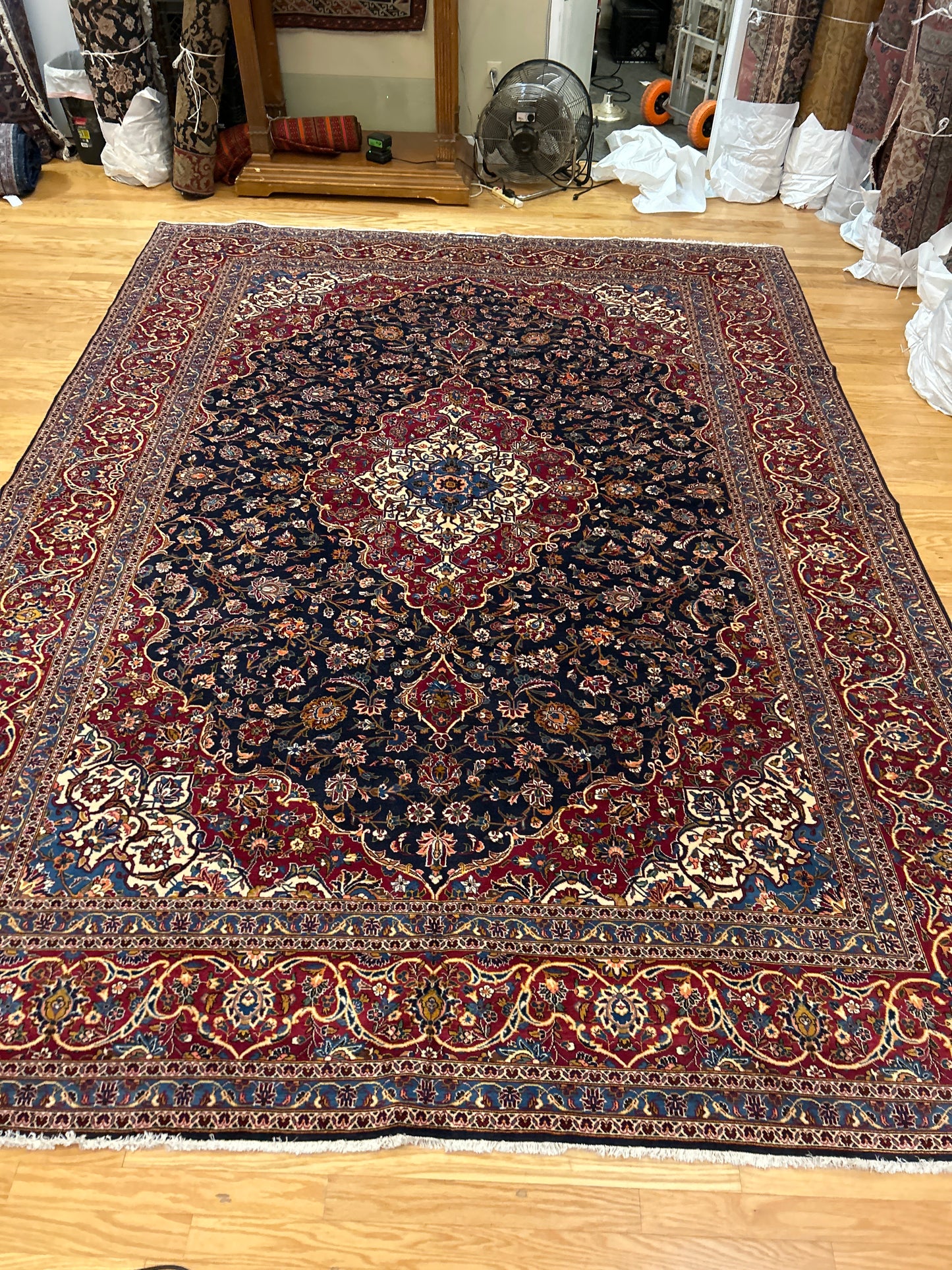 Persian Kashan - 10.3x13.11 - I5452