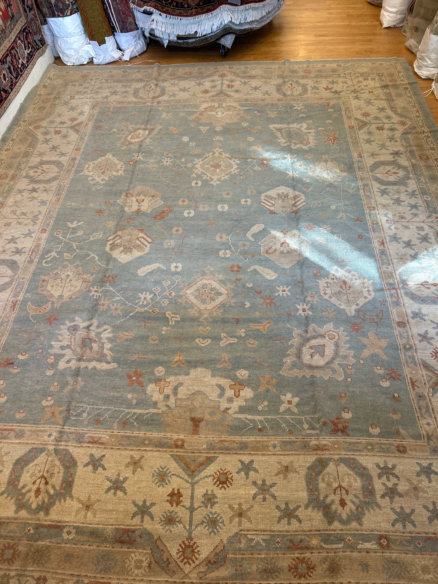 Turkish Oushak - 12.4x15.6 - 916-48