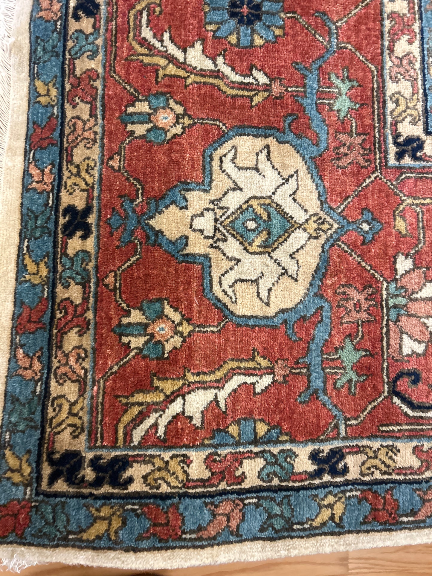 Indian Heriz Serapi - 8.0x10.3 - 2902