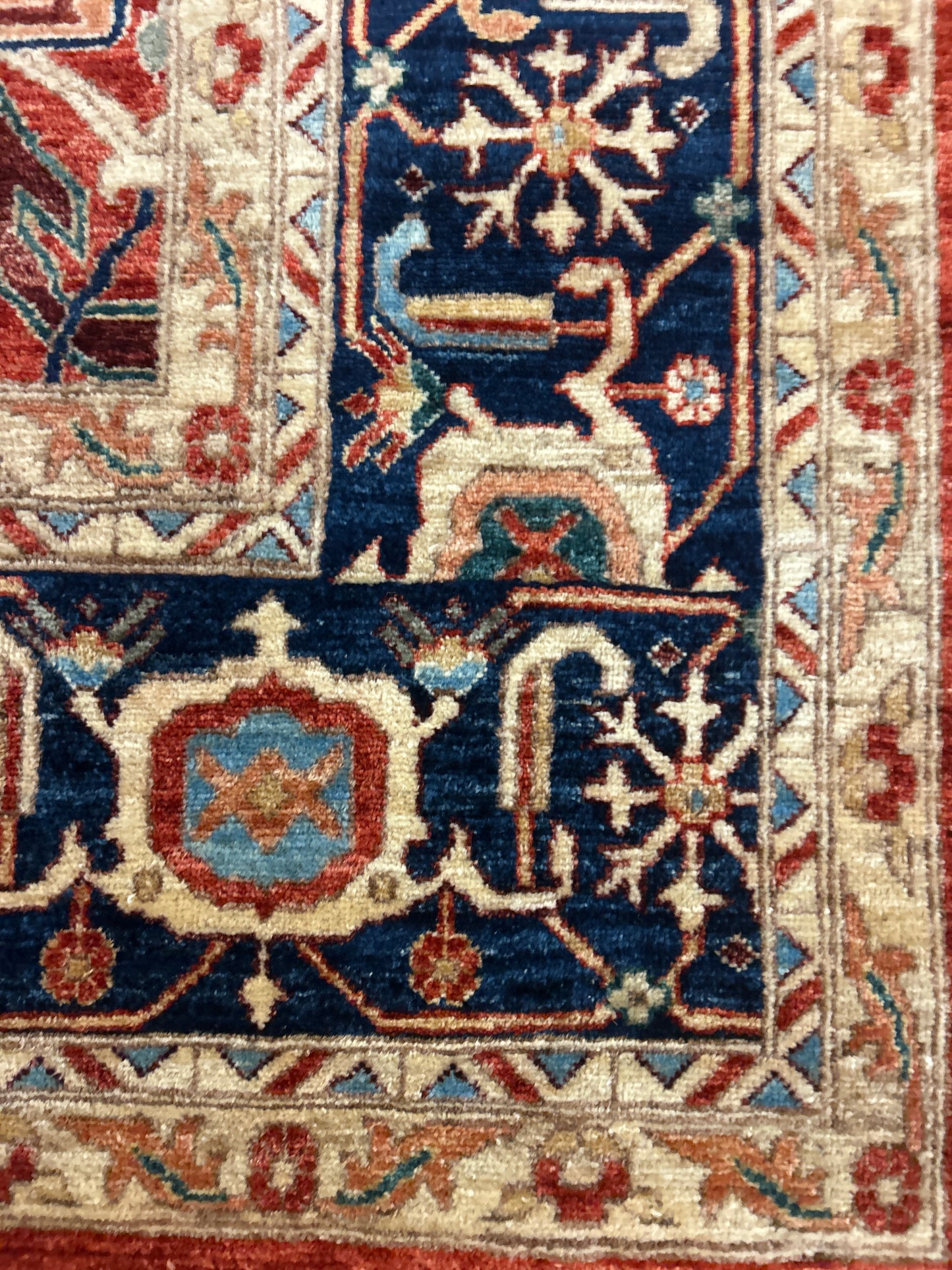 Afghan Heriz - 8.10x11.8 - FA331261