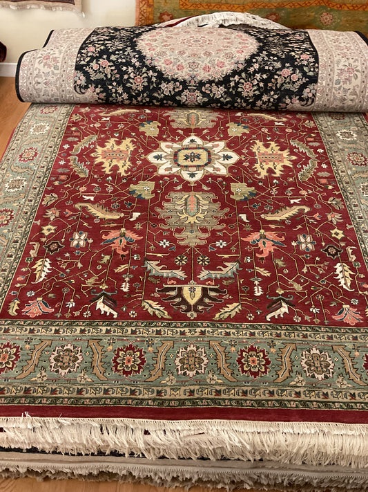 Indian Heriz - 8.0x10.6 - 7693