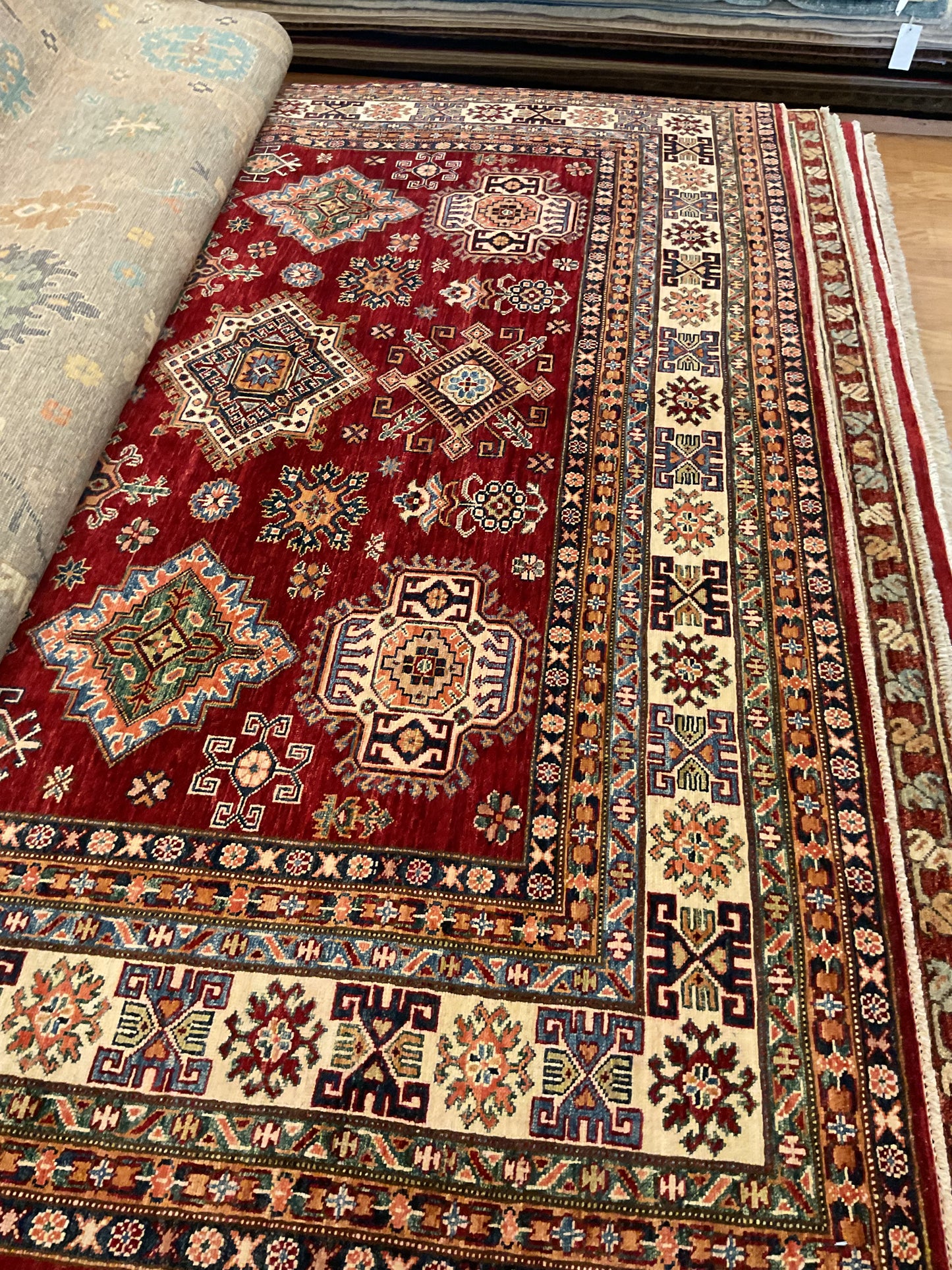 Afghan Kazak - 8.2x10.3 - 388