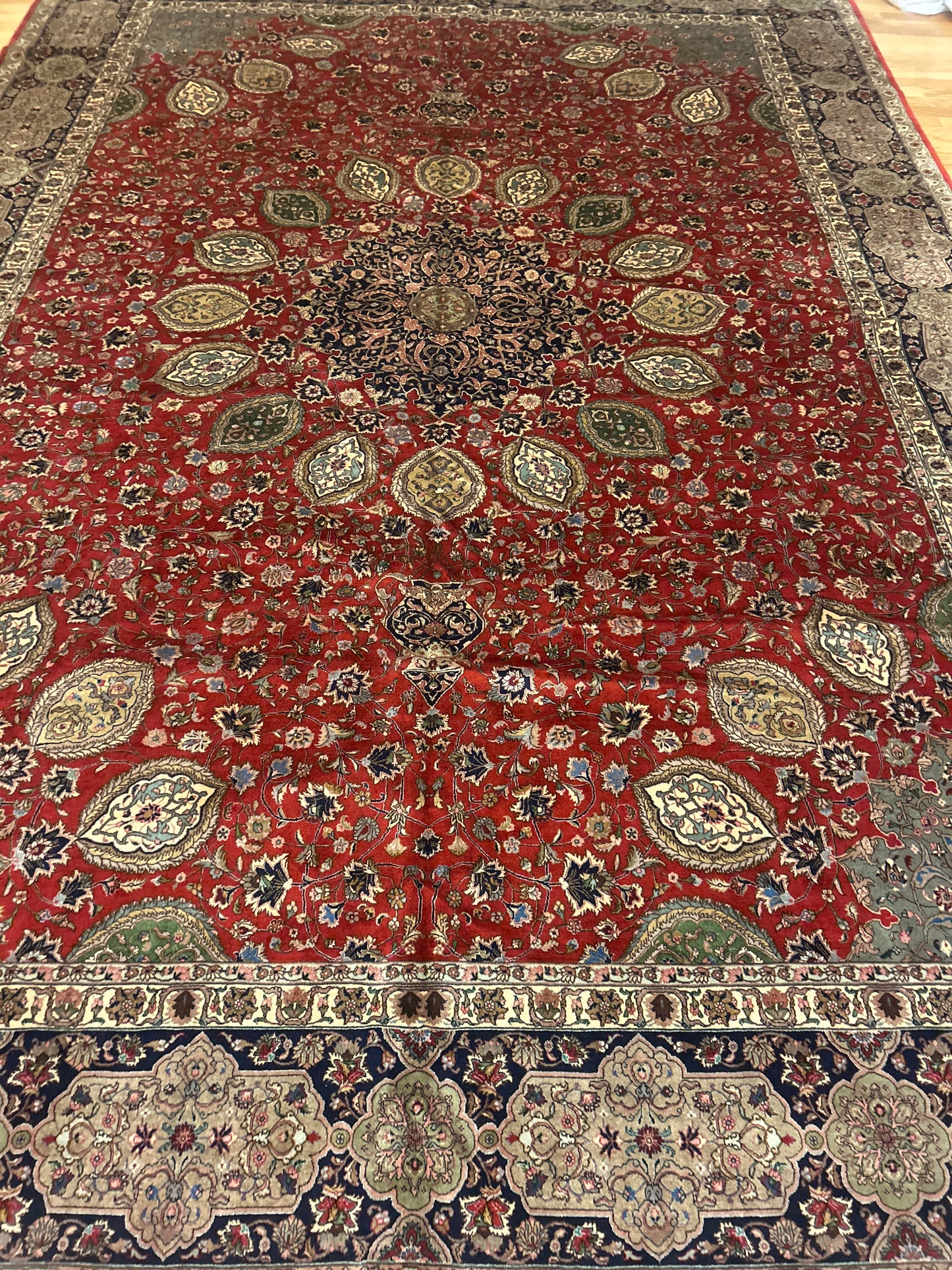 Persian Tabriz - 11.3x16.0 - I5080
