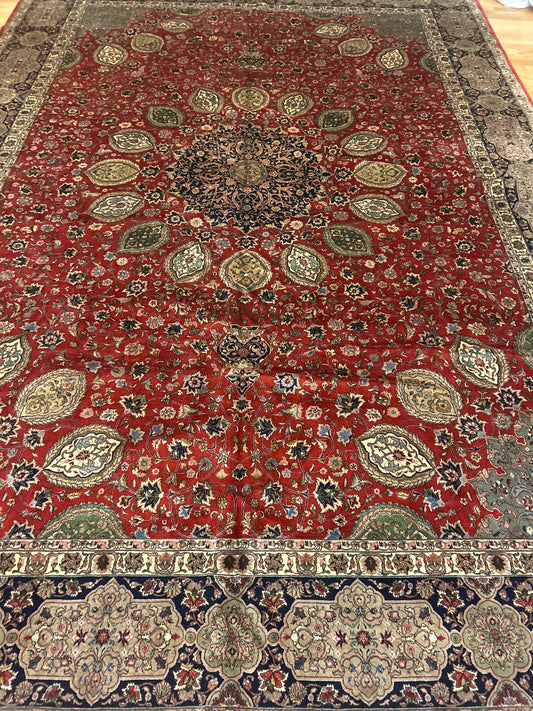 Persian Tabriz - 11.3x16.0 - I5080