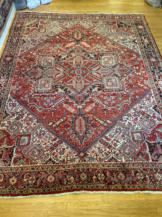 Persian Heriz - 10.3x13.0 - 1194310
