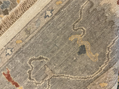 Indian Oushak Rug, 8' x 10', in cream and grey - photo 6