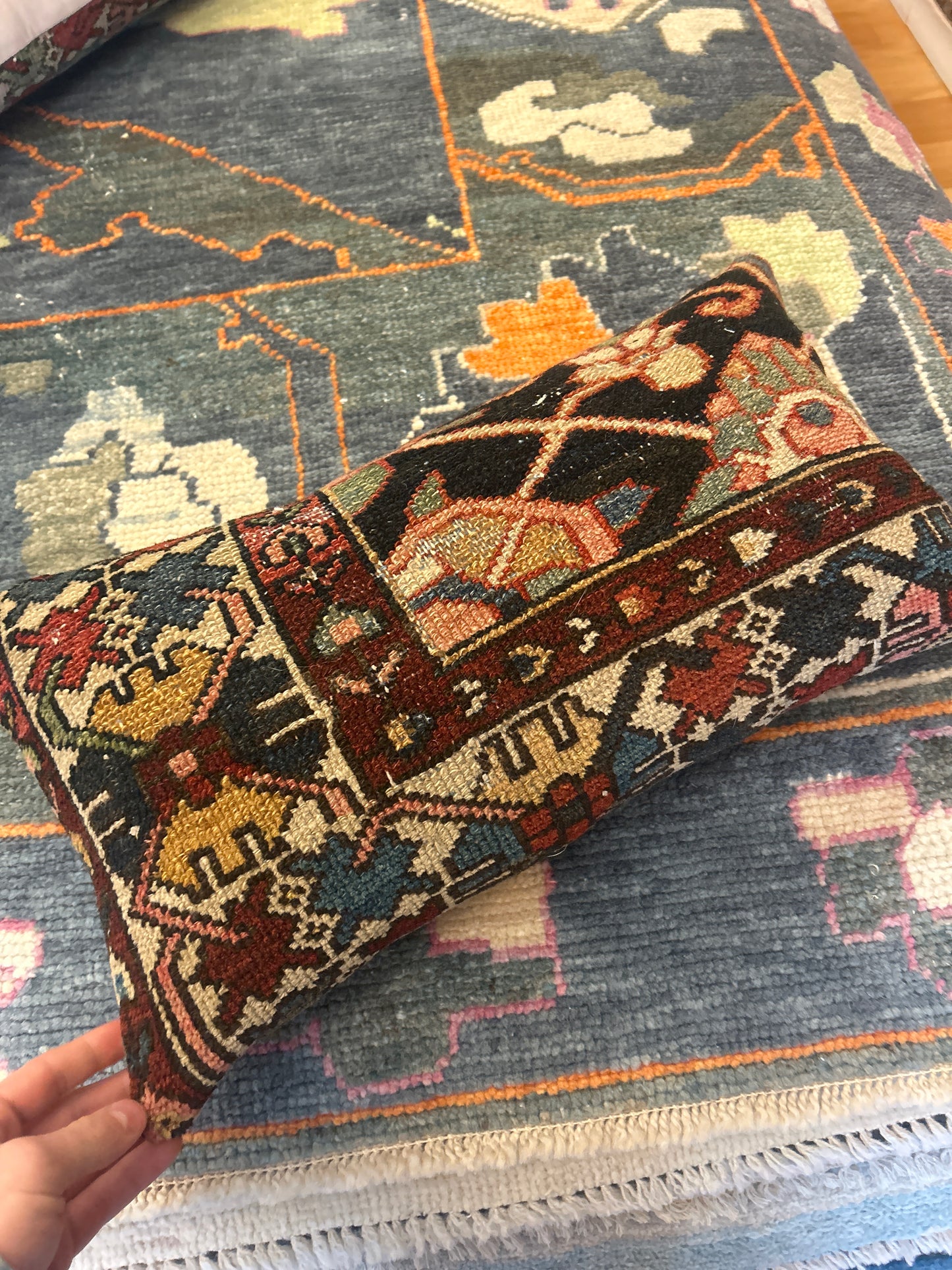 Persian Malayer Pillow - 12"x20" - AR1120252