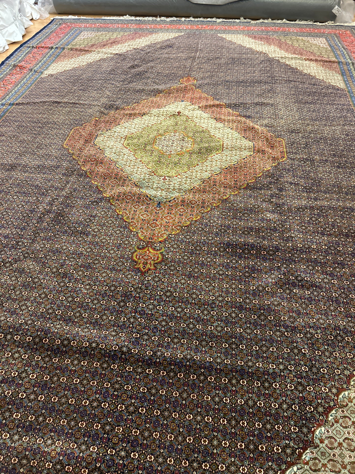 Persian Tabriz W/silk - 13.0x19.0 - 011794