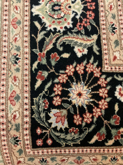 Sino Varamin Rug, 7'9" x 9'10", in black, green, ivory and pink - photo 2