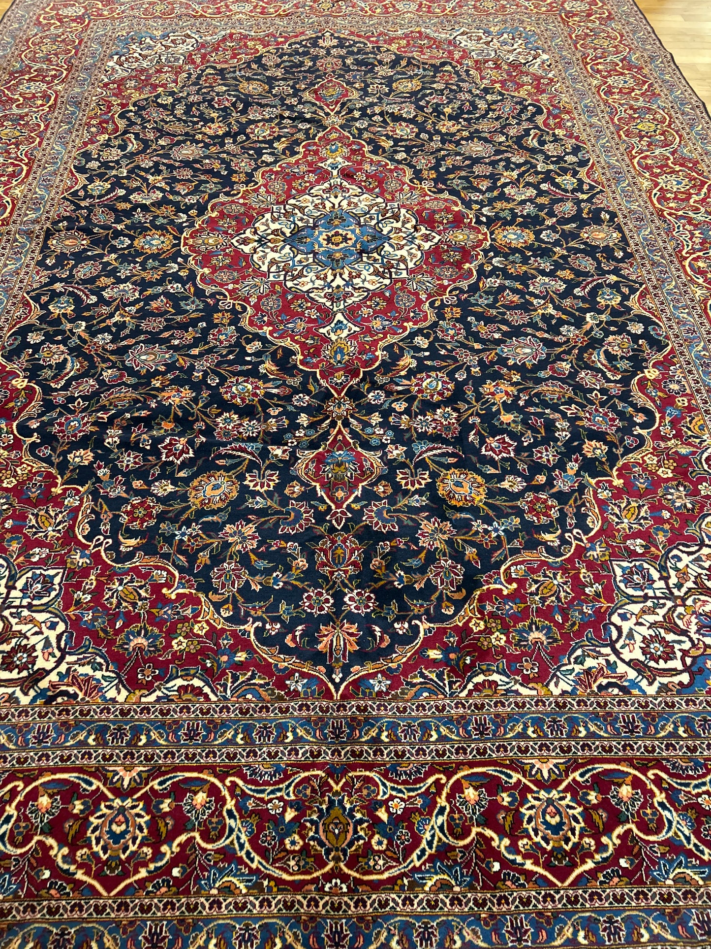 Persian Kashan - 10.3x13.11 - I5452