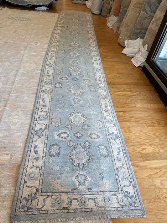 Afghan Oushak - 2.11x17.6 - W2564