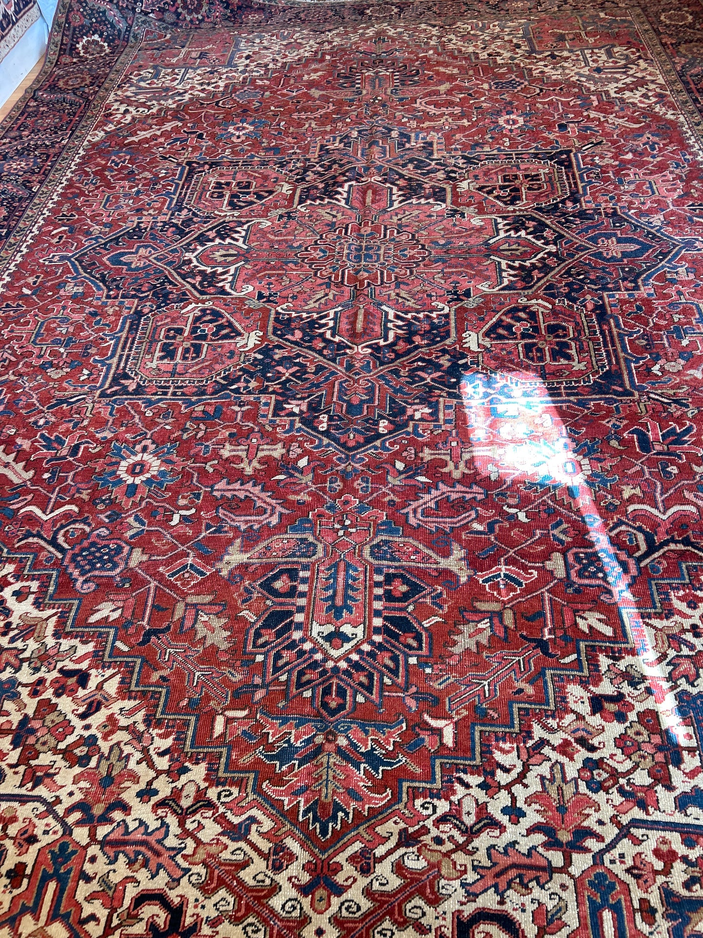 Persian Heriz - 11.0x15.5 - 15152