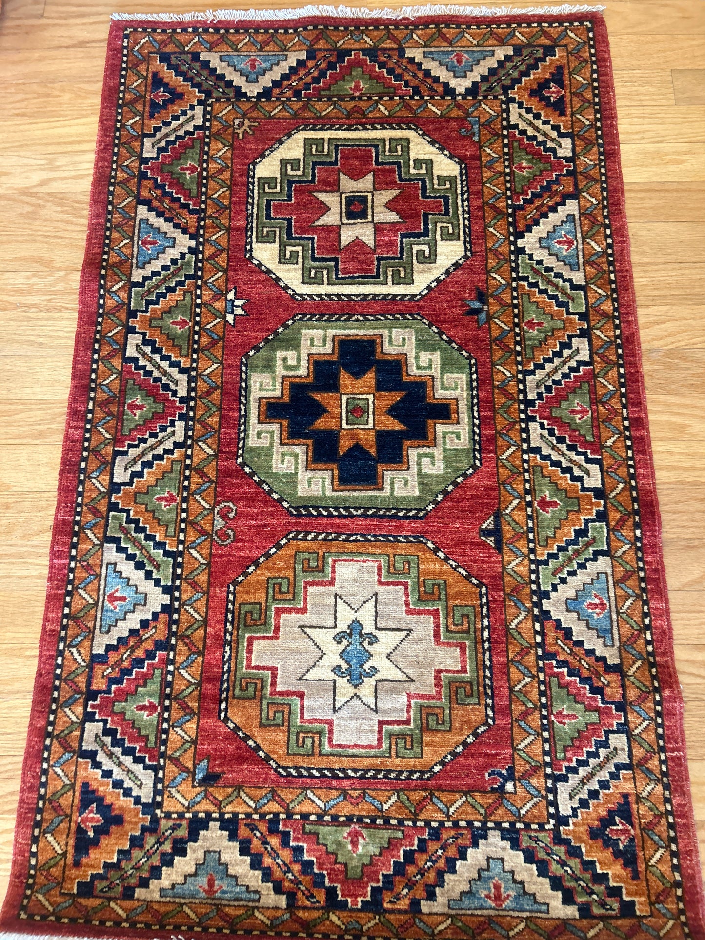Afghan Kazak - 2.11x4.10 - sh22556