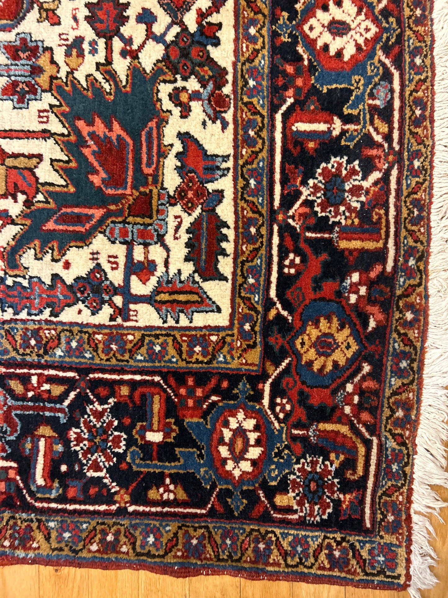 Persian Heriz - 9.2x13.8 - 21199