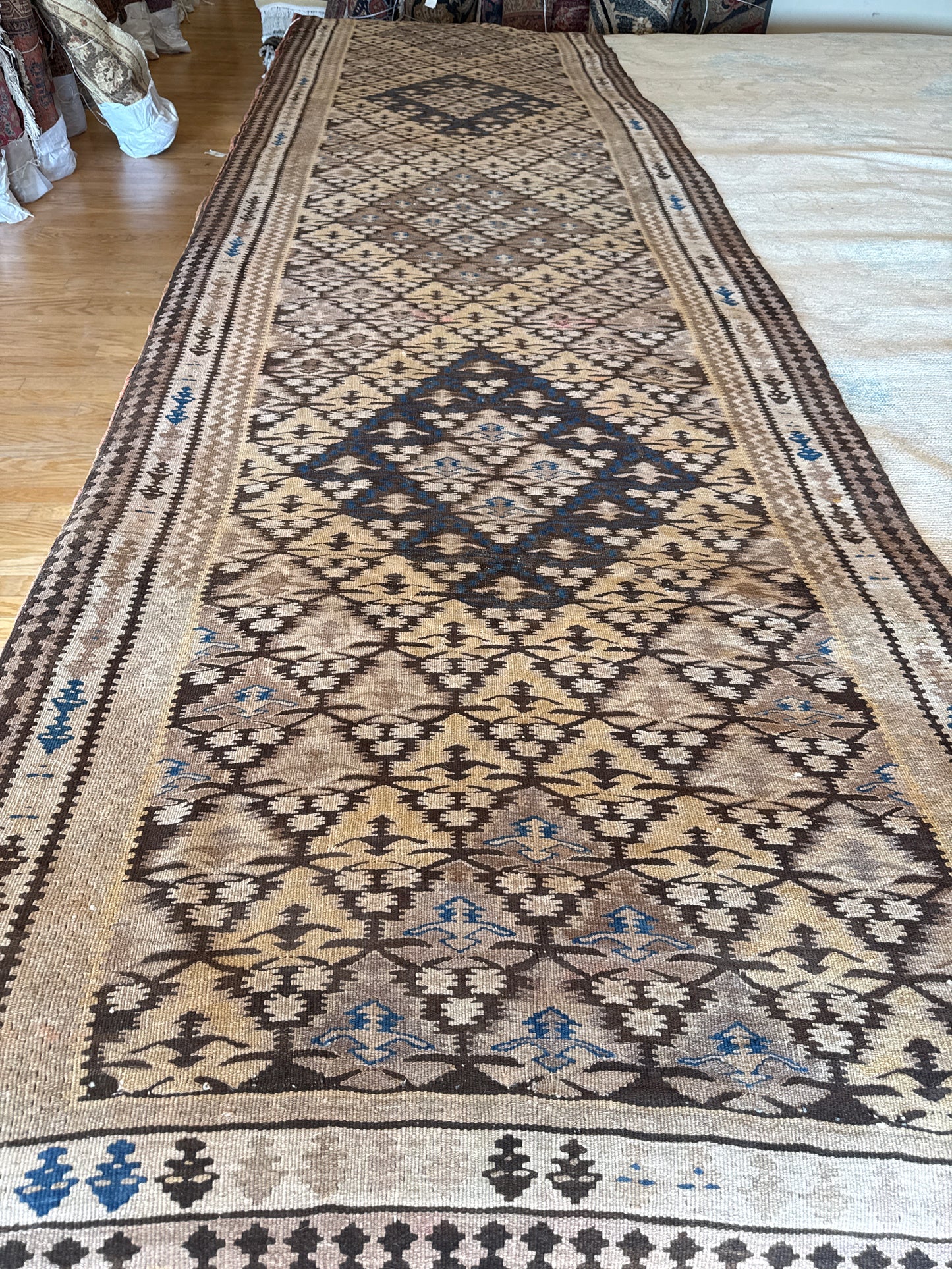 Persian Kilim - 3.7x13.5 - FA22694