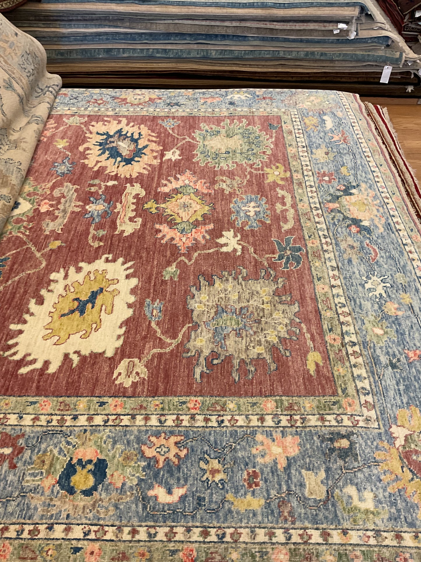 Afghan Oushak - 8.2x9.9 - 5840-1