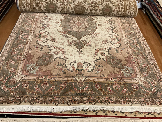 Sino Tabriz W/silk - 8.10x12.0 - 177954
