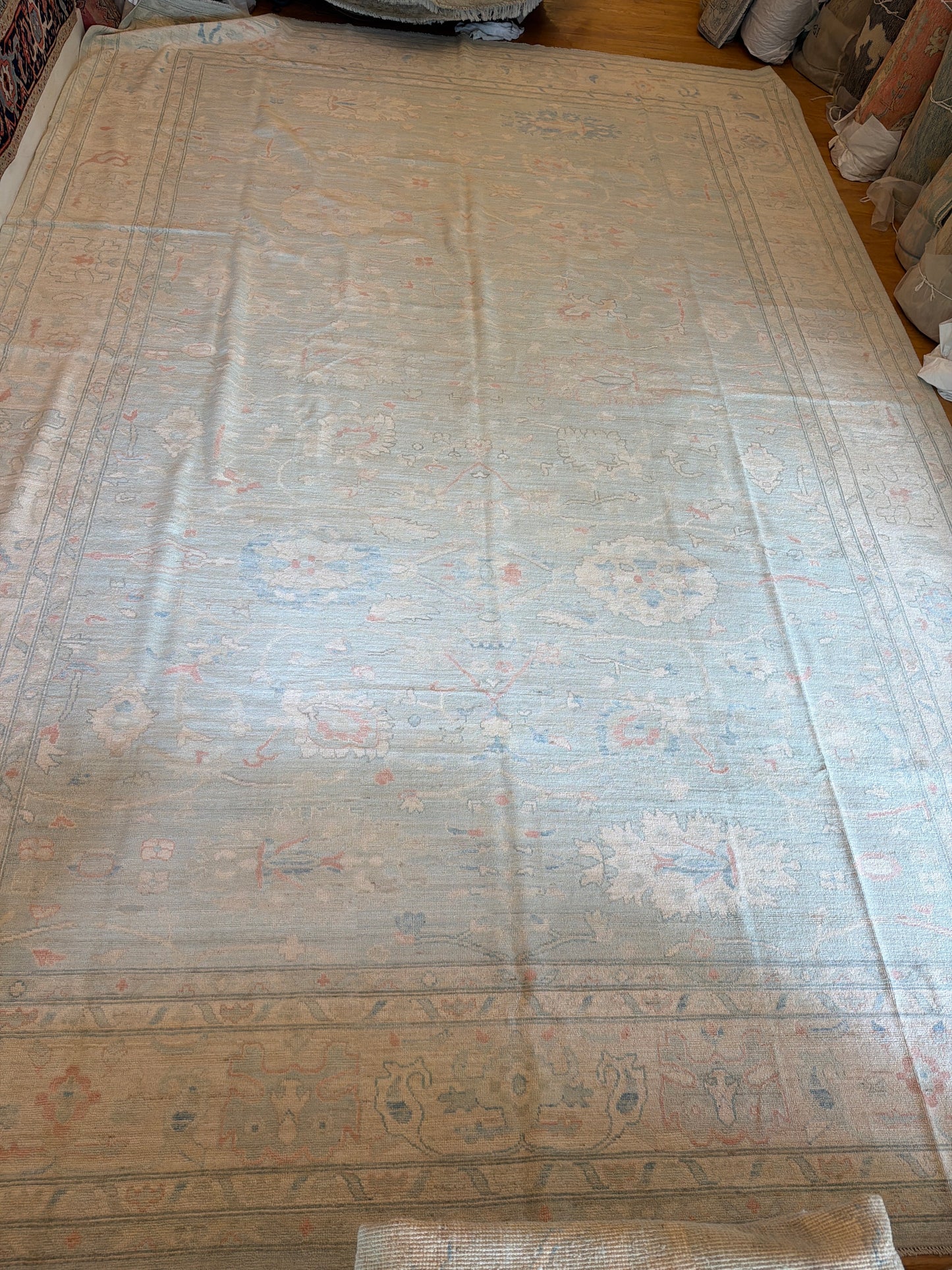 Afghan Oushak - 12.2x17.9 - W2701