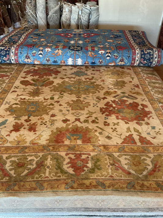 Turkish Oushak - 10.5x14.4 - 089434