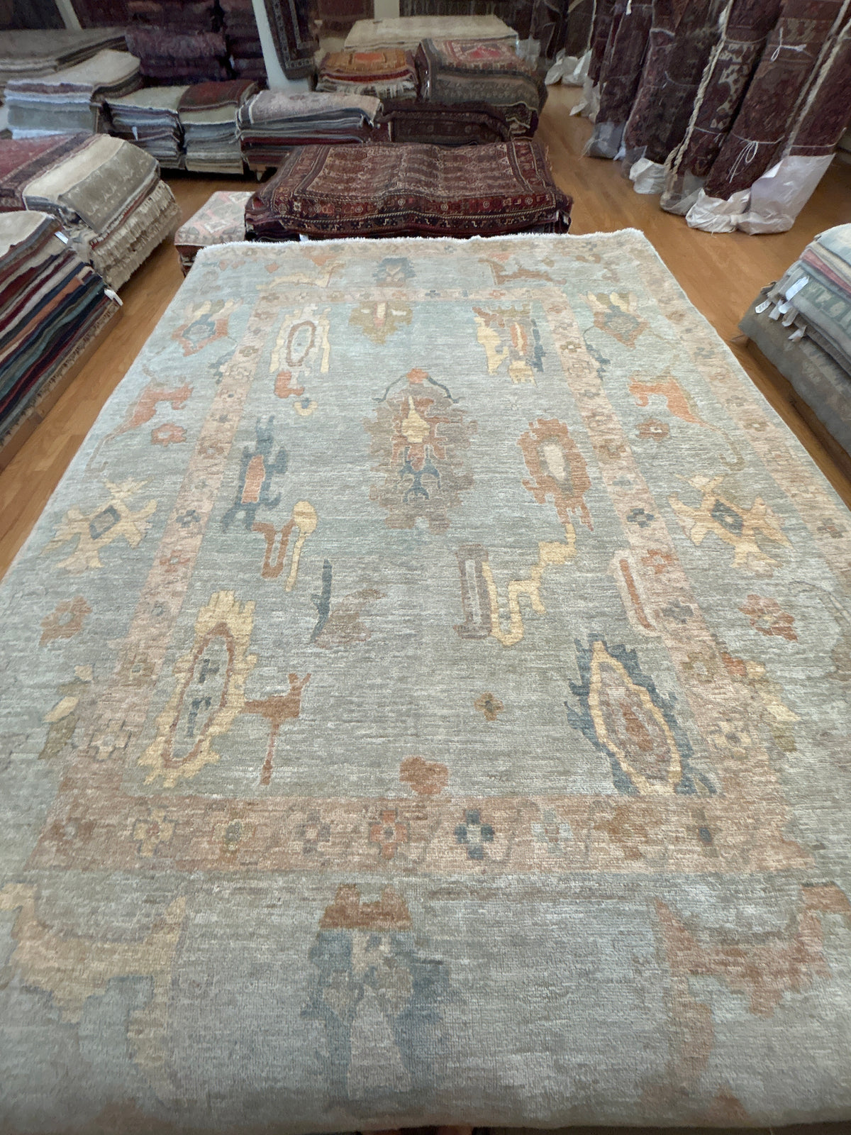 Afghan Oushak - 9.4x12.5 - 0003
