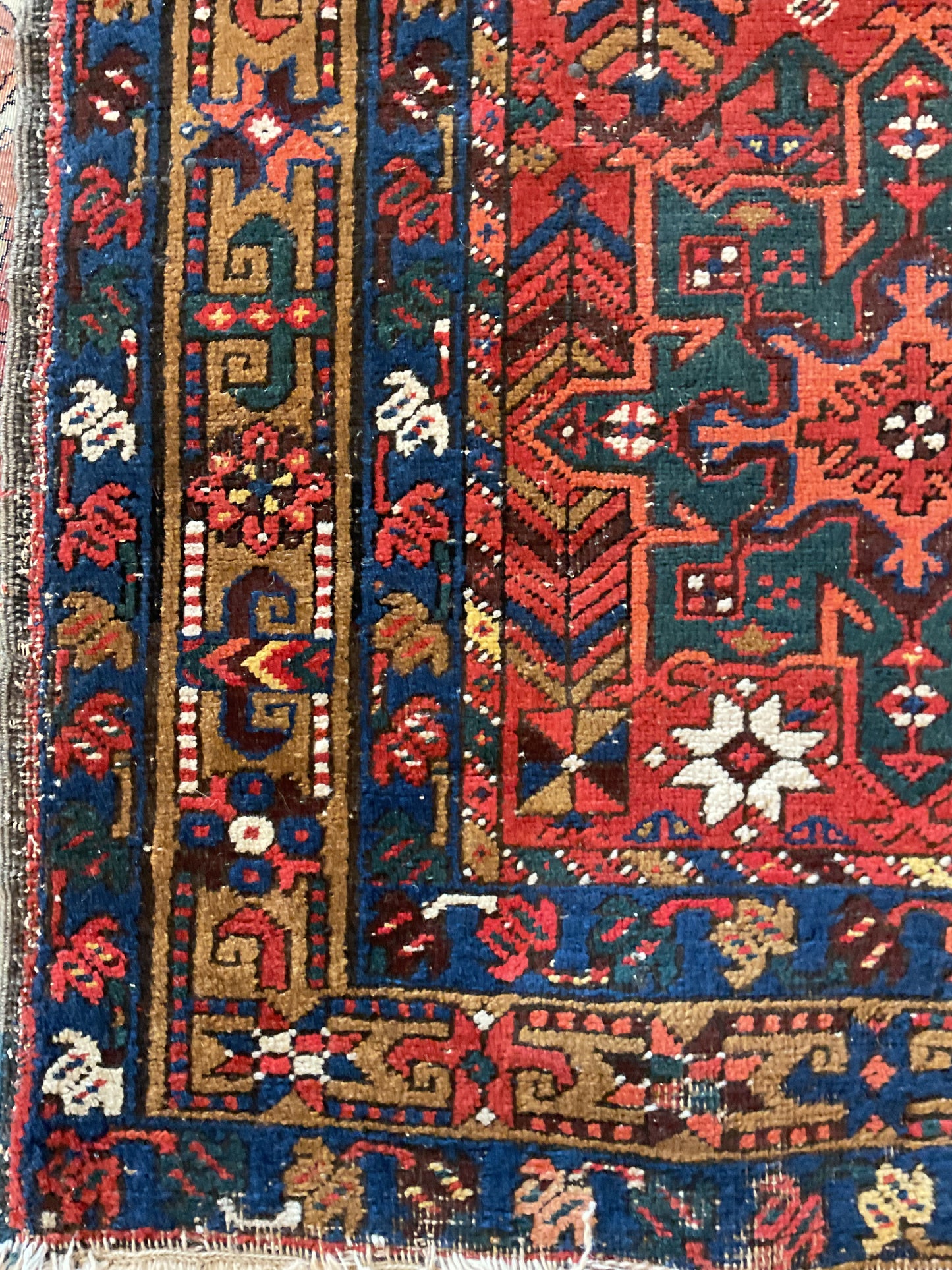 Persian Heriz  - 3x6 - 666898