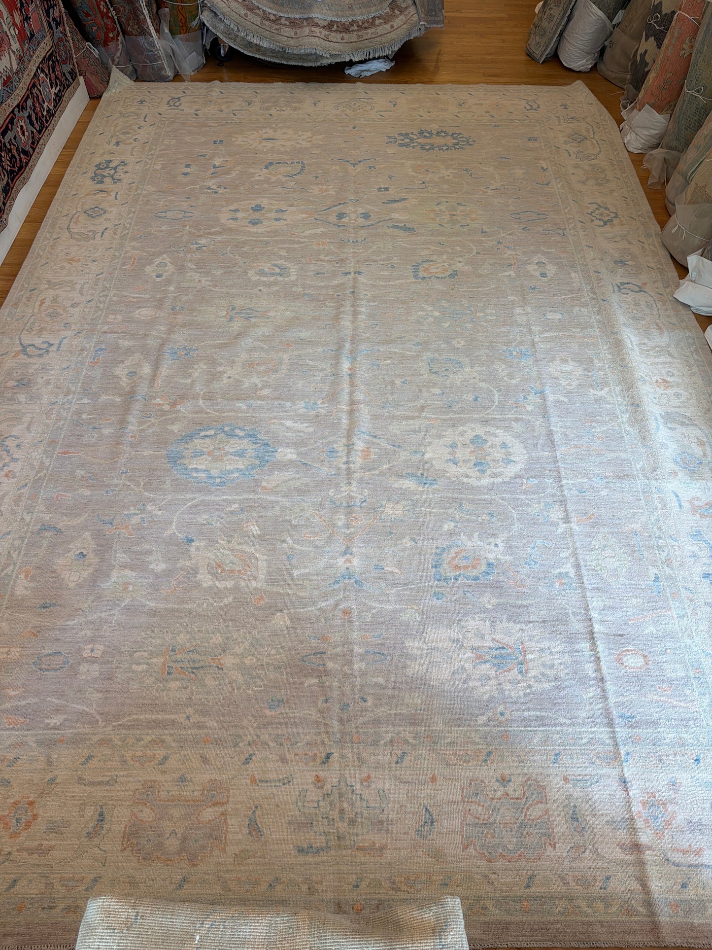 Afghan Oushak - 11.9x17.0 - W2321