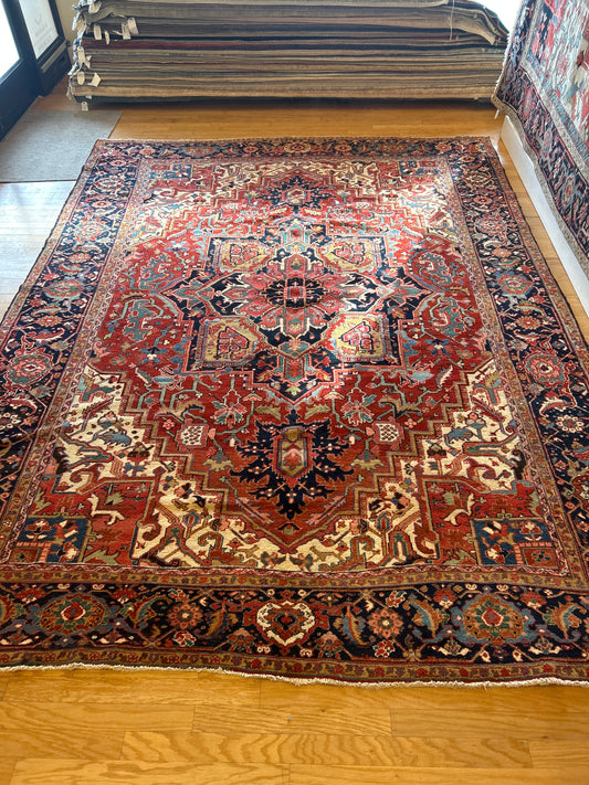 Persian Heriz - 9.9 x 12.9 - 66942
