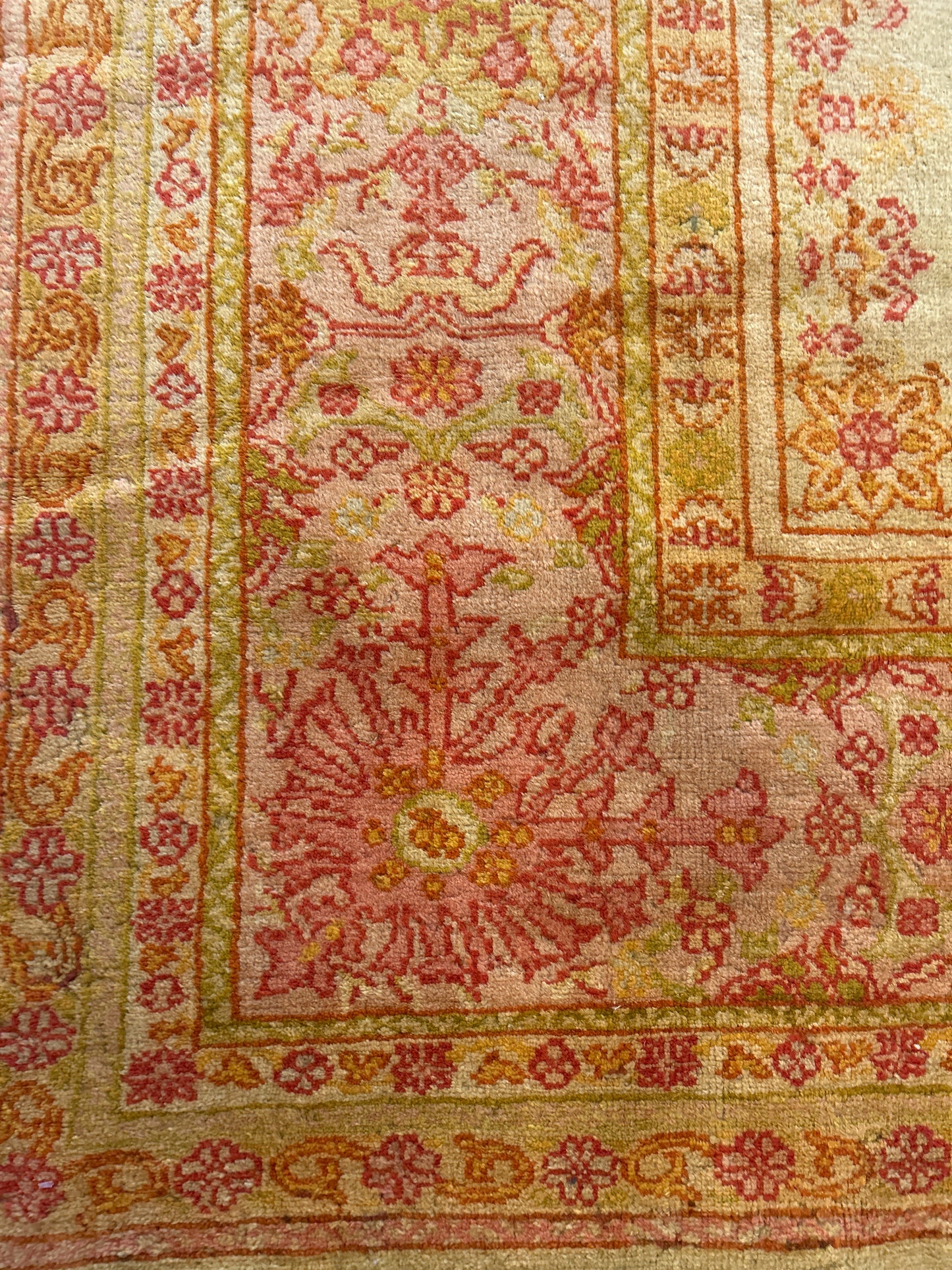 Turkish Oushak - 11.7x15.3 - 11994Haley