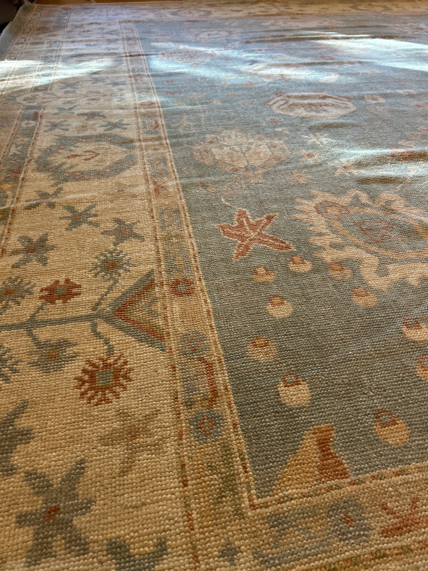 Turkish Oushak - 12.4x15.6 - 916-48