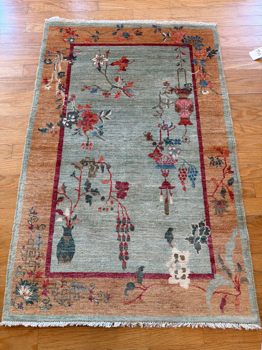 Afghan Art Deco - 3.2x4.9 - sh22357