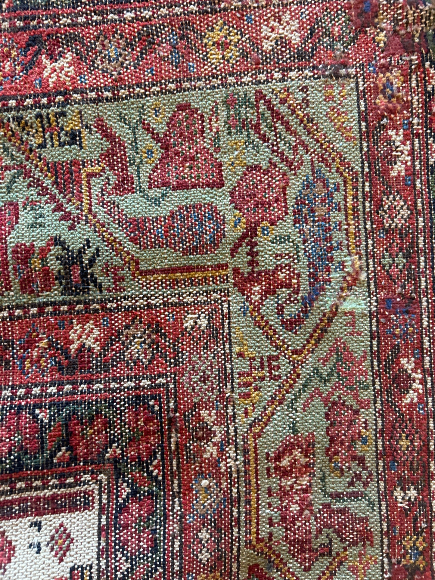 Persian Kurdish Malayer - 6.6x16.9 - 121608