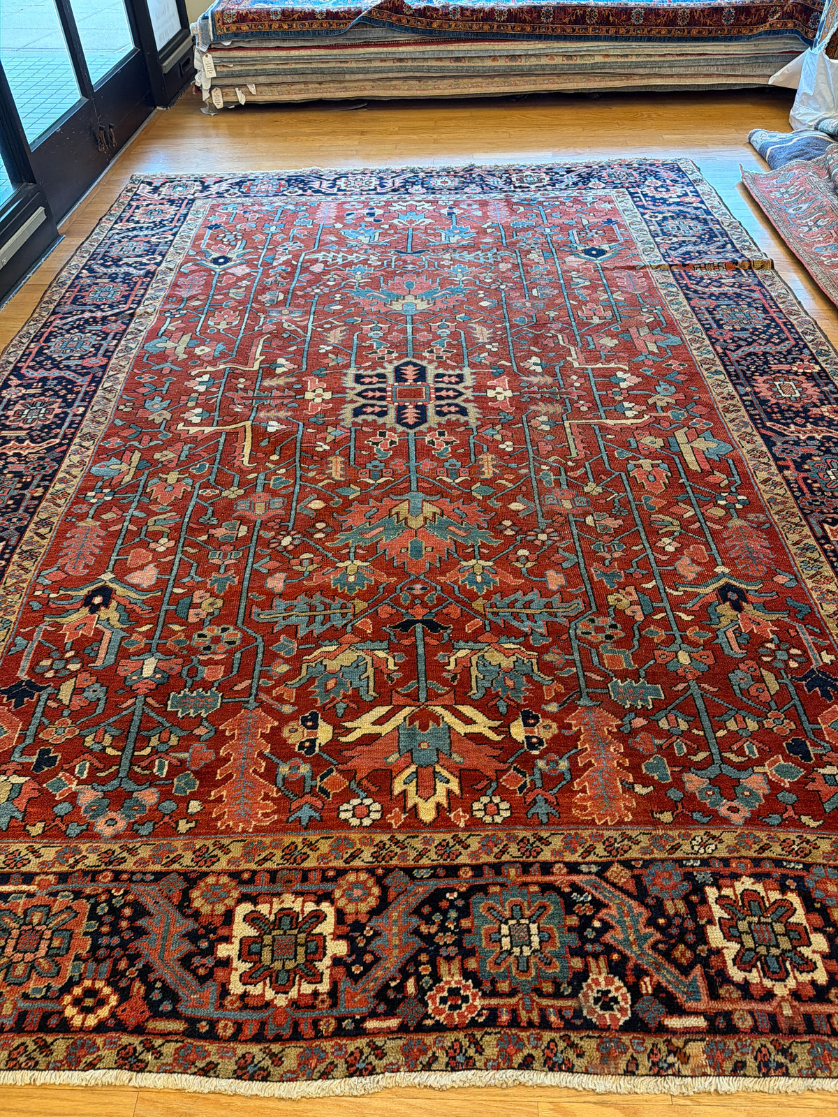 Persian Heriz - 9.4x12.10 - sh87310