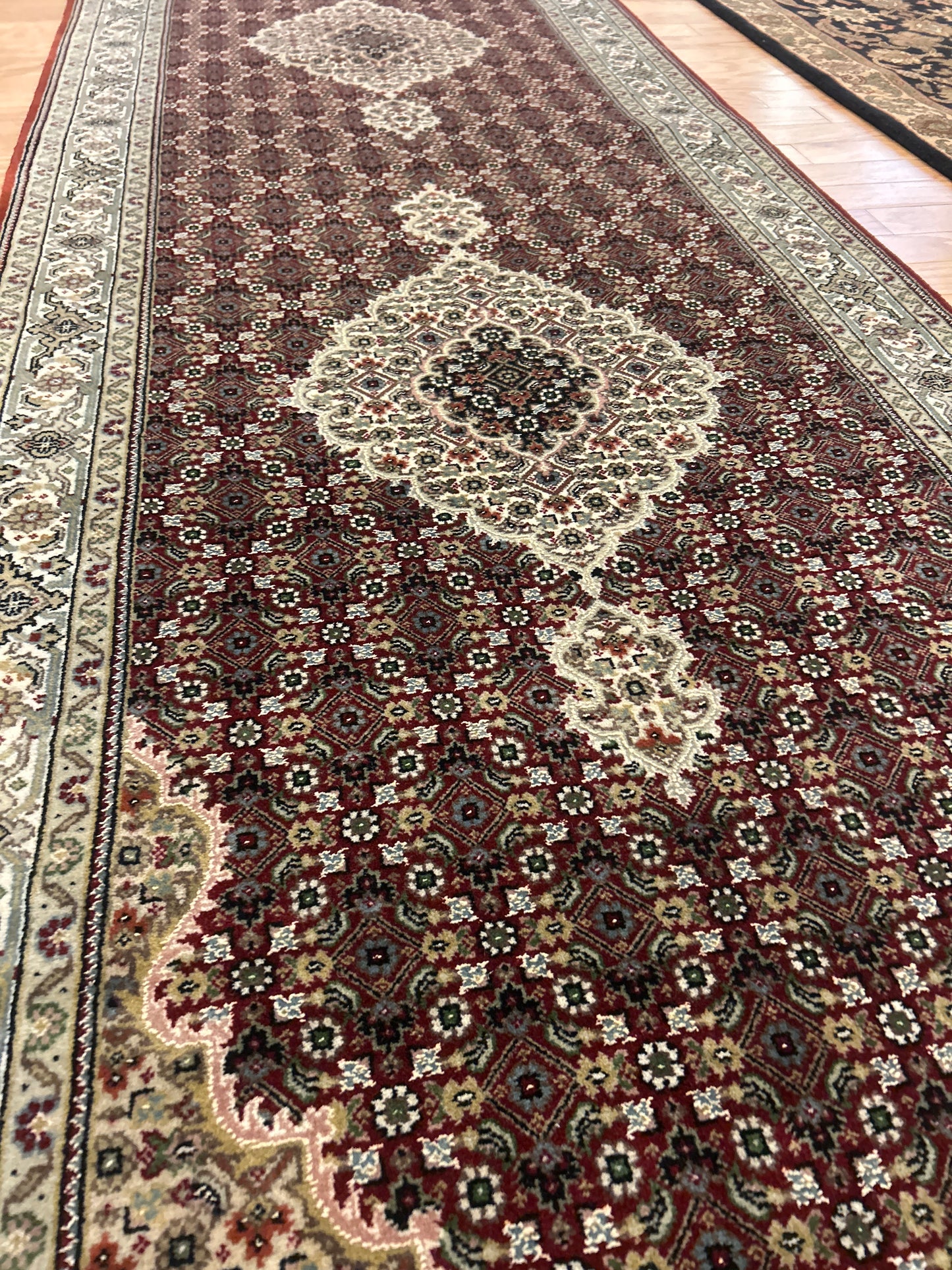Indian Tabriz - 3.4x13.2 - 515961