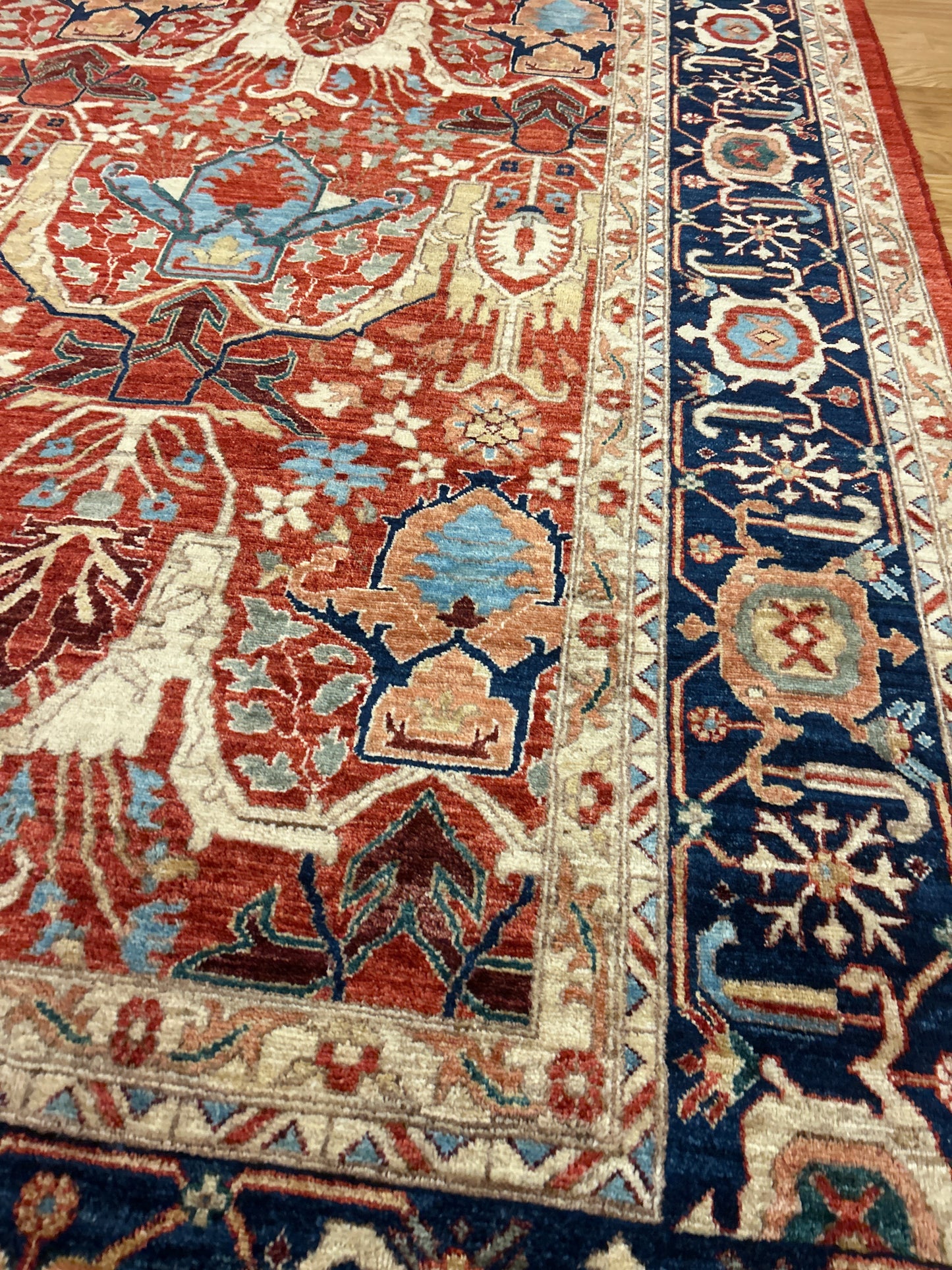Afghan Heriz - 8.10x11.8 - FA331261