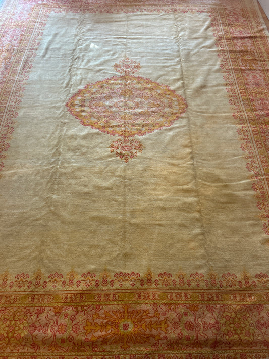 Turkish Oushak - 11.7x15.3 - 11994Haley