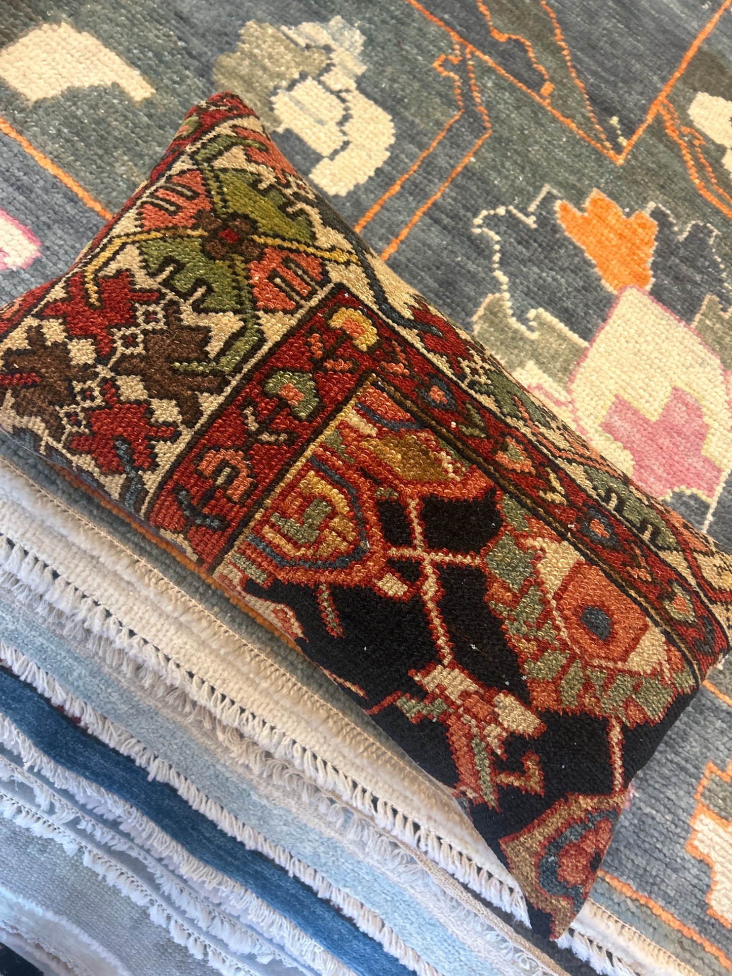 Persian Malayer Pillow - 12"x20" - AR1120252