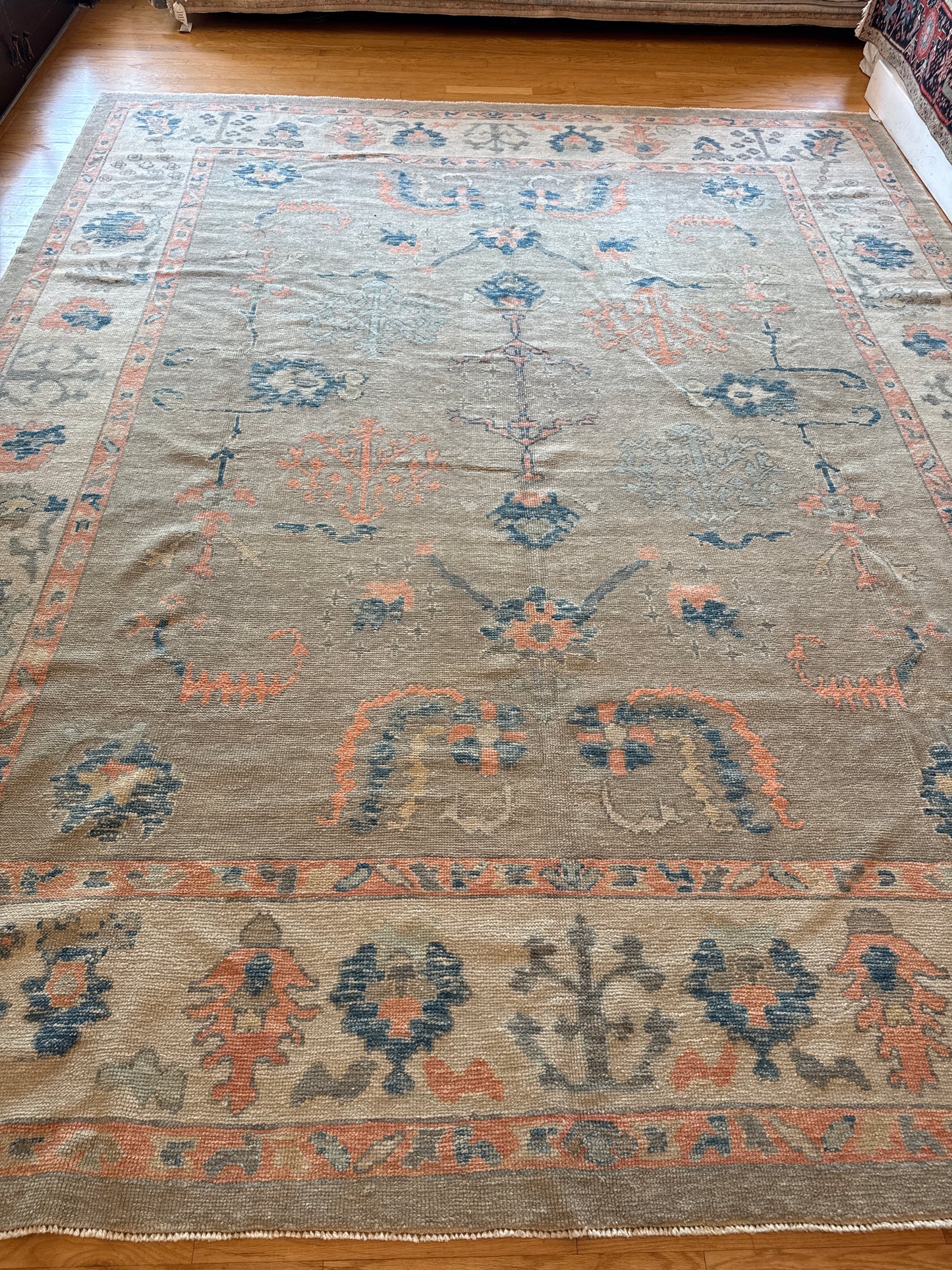 Turkish Oushak - 11.3x13.9 - ac154