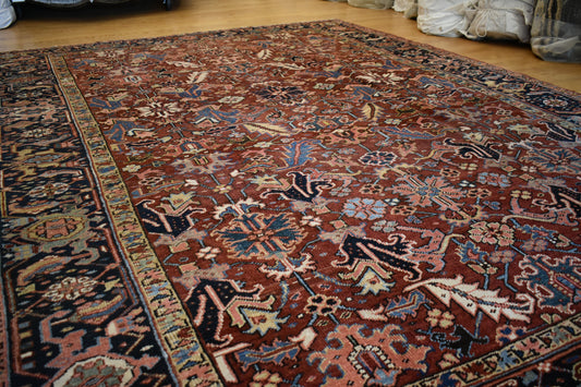Persian Heriz - 7.10x10.10 - J5598