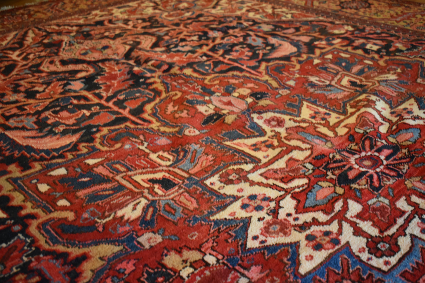 Persian Heriz - 9.5x12.8 - MR553