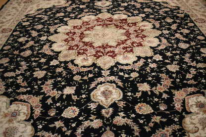 Sino Tabriz Rug, 12' x 15', in burgundy, cream and ivory - photo 6
