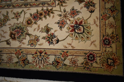 Sino Tabriz Rug, 12' x 15', in burgundy, cream and ivory - photo 7