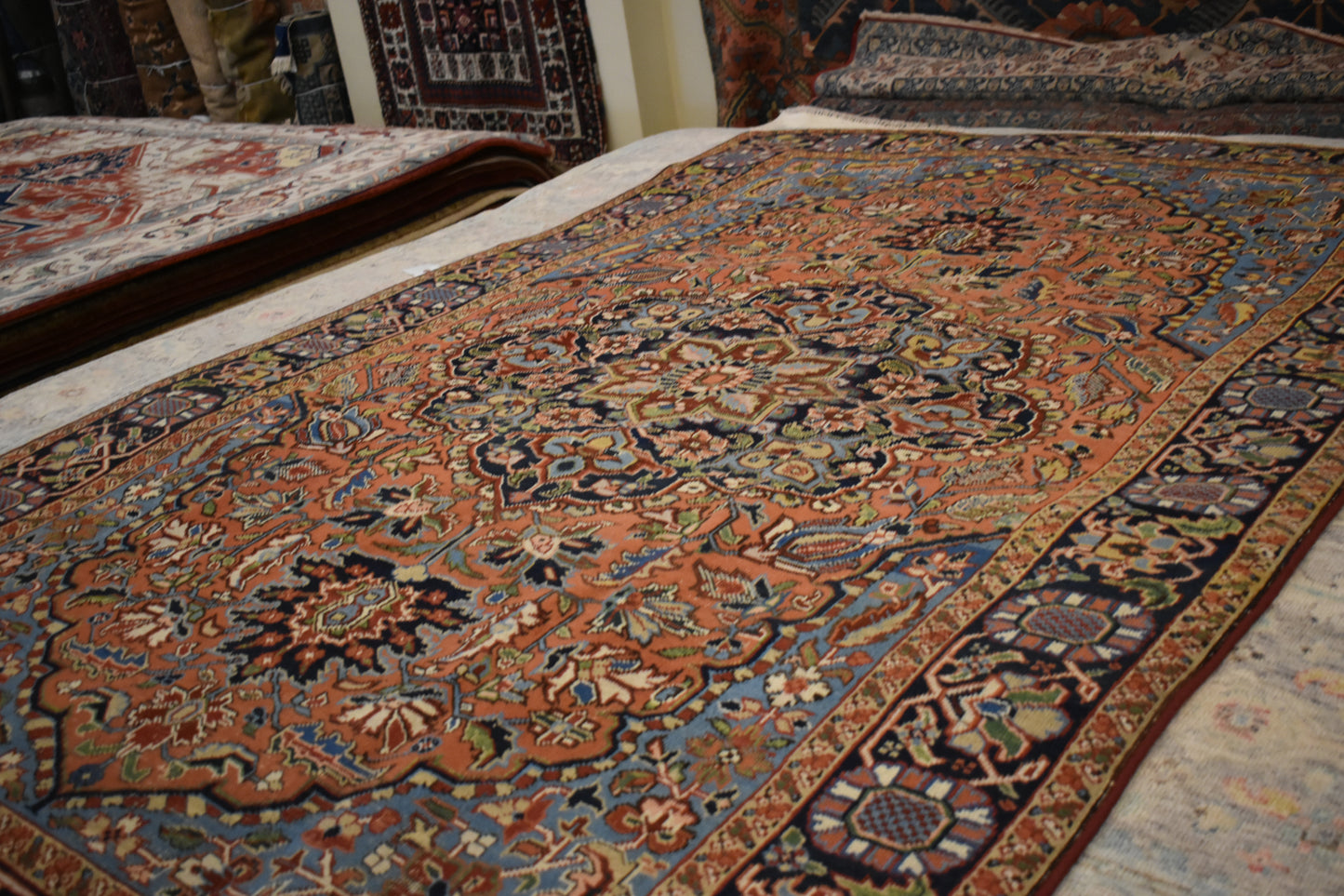 Persian Heriz - 5.8x6.10 - 117993