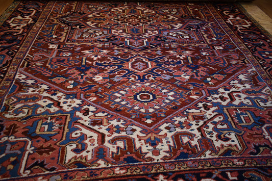 Persian Heriz - 8.9x11.8 - P118