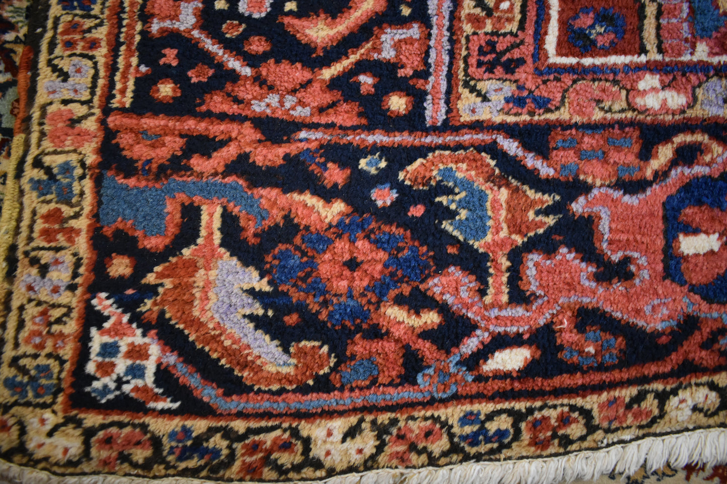 Persian Heriz - 8.9x11.8 - P118