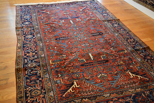 Persian Heriz - 6.4x9.7 - 117731