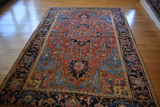 Persian Heriz - 6.2x9.6 - 111490