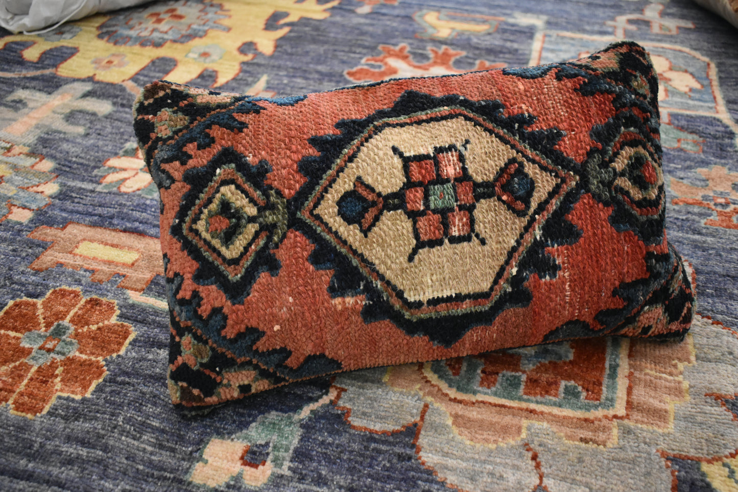 Persian Hamadan Pillow - 12"x20"