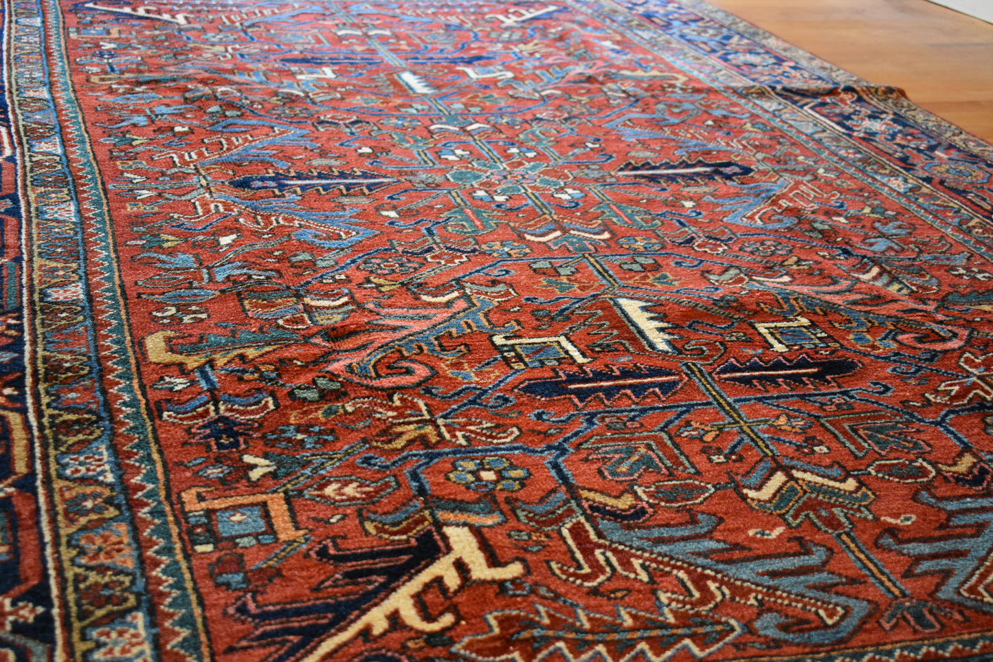 Persian Heriz - 6.4x9.7 - 117731